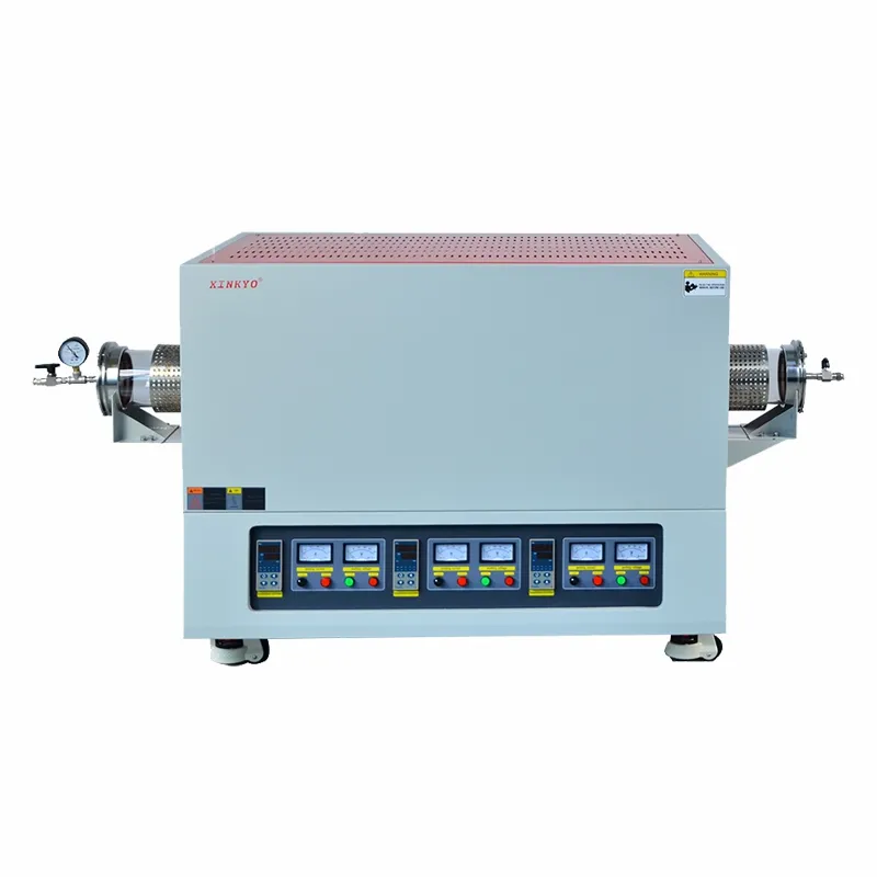 Vairāku temperatūru zonas cauruļu krāsns